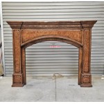 Fire Surround Burr Walnut